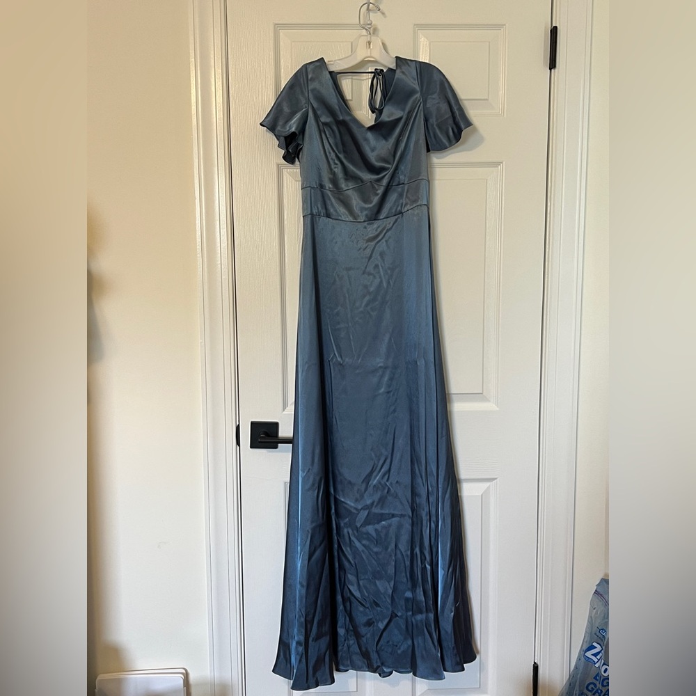 Galina Signature Shimmering Blue Fabric